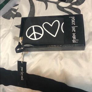 Peace Love World Wallet